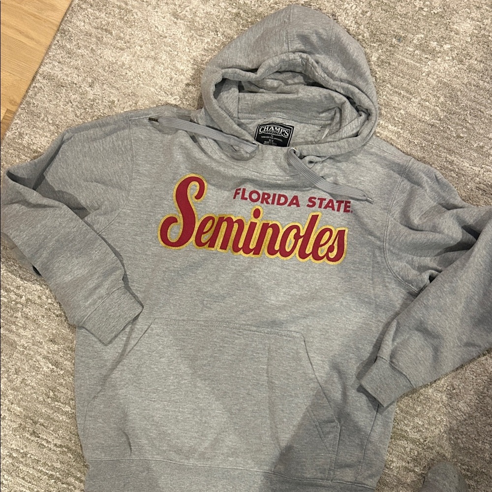 Champion Gray Florida State Seminoles Men's Sweater